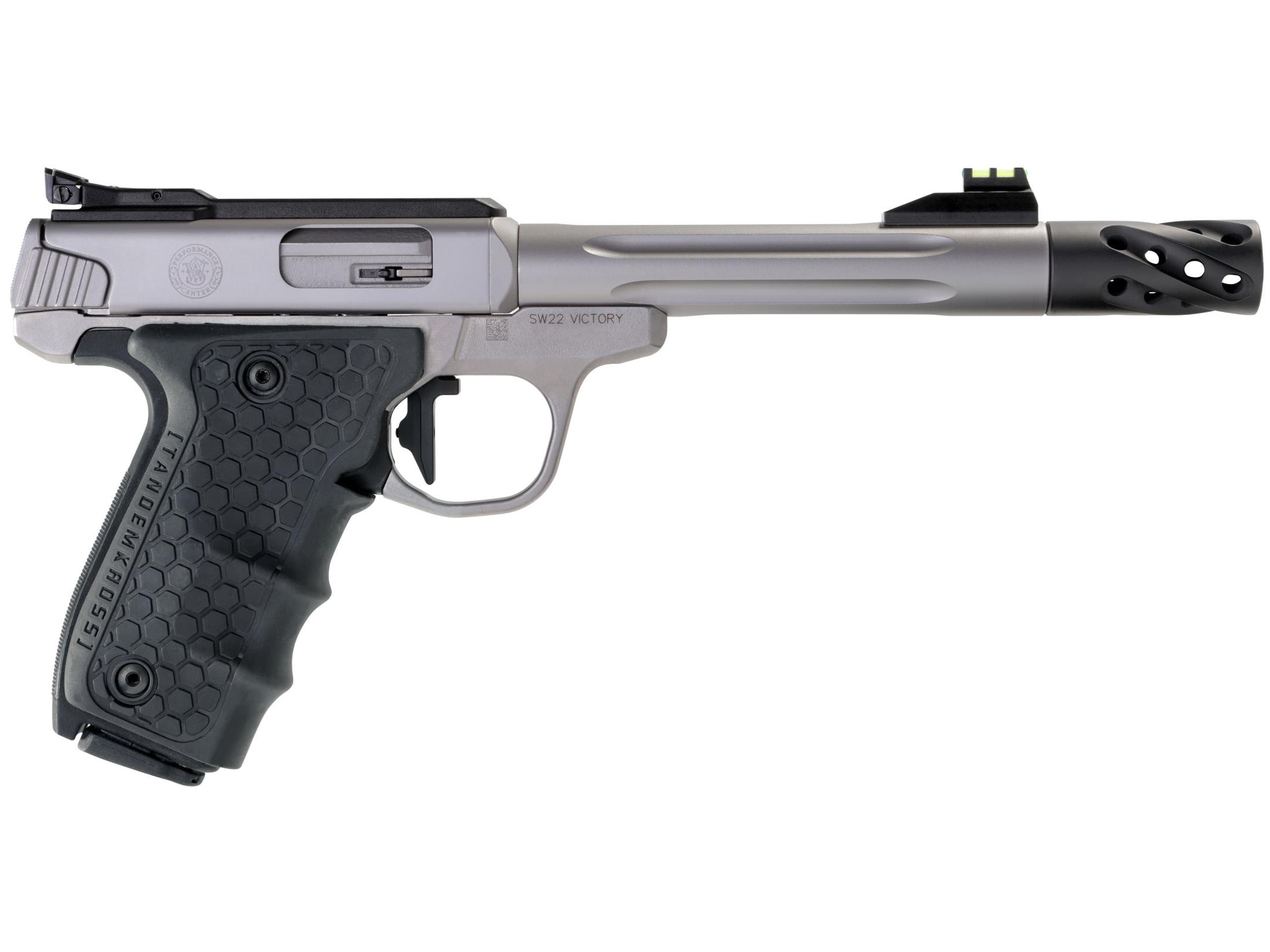 Image of Smith & Wesson SW22 Victory Target Performance Center 22LR, Single 6",Black Polymer Grip Stainless Steel, 10rd