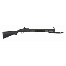 Image of Mossberg M590A1 12 Gauge Tactical Shotgun w/ Bayonet and Scabbard 50771