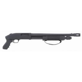 Image of Mossberg M500A 12ga 18 in Tactical Syn Matte w/ EMB FE Strap