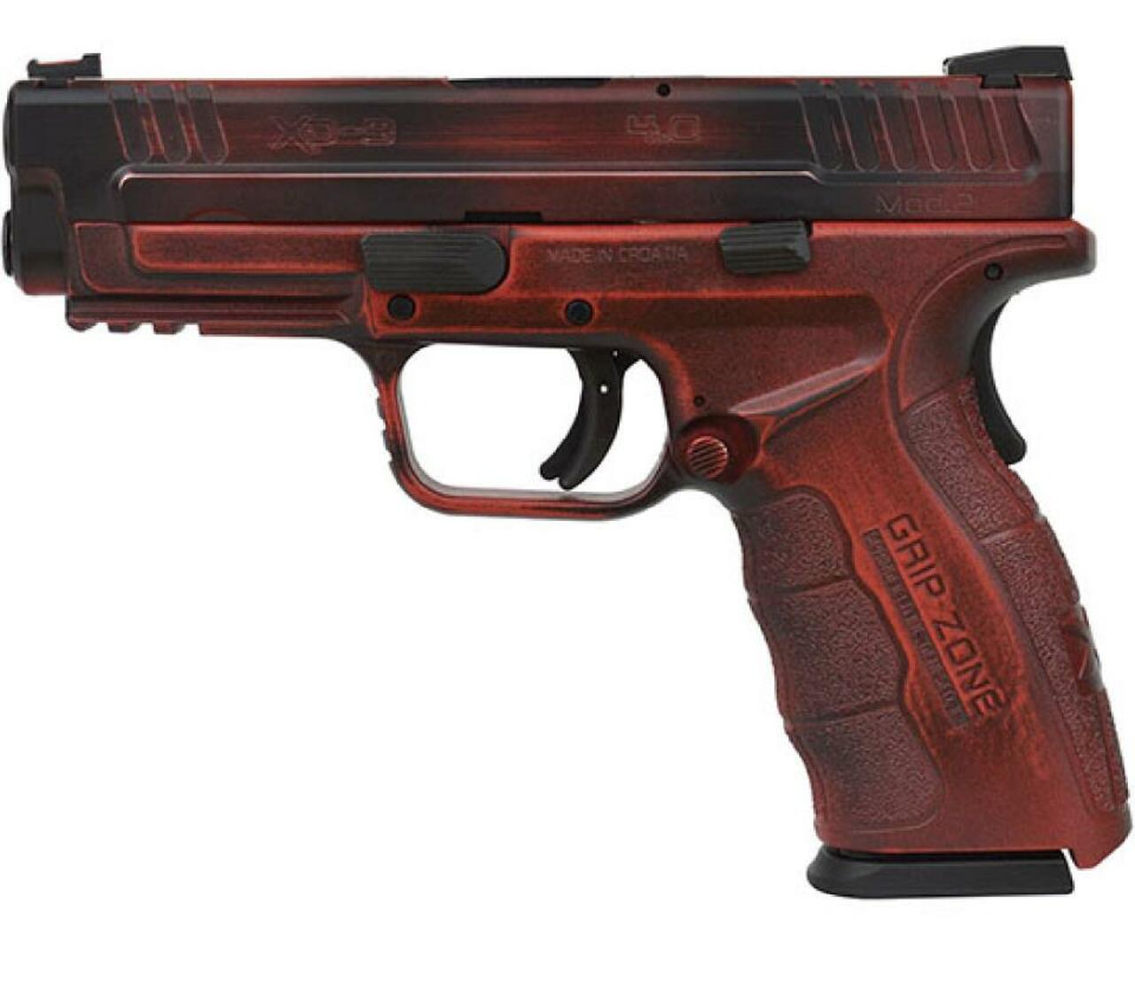 Image of Springfield XD Mod.2 9mm 4", Battleworn Red/Black, 16rd