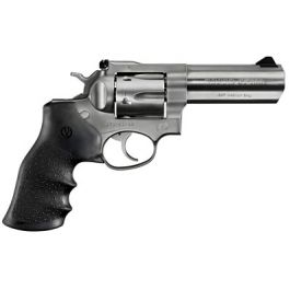 Image of Ruger GP100 Standard .357 Mag Revolver, Stainless w/ Black Rubber Grips - 1705