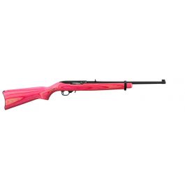 Image of Ruger Rifle 10/22 Blue, Pink Laminate Stock .22lr 1184