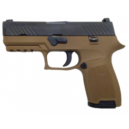 Image of Sig Sauer Pistol P320 Compact 9mm FDE Frame Contrast Sights 320C-9-T-FDE