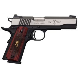 Image of Browning 1911-380 Black Label Medallion Pro Full Size 380 ACP 8 Round Pistol, Black - 051914492