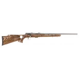 Image of Savage Arms 93R17 BTVSS 17 HMR 5 Round Bolt Action Rimfire Rifle, Thumbhole - 96200