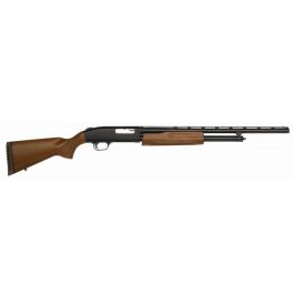 Image of Mossberg 500 Youth 20 GA Pump Shotgun, Wood Finish - 54132