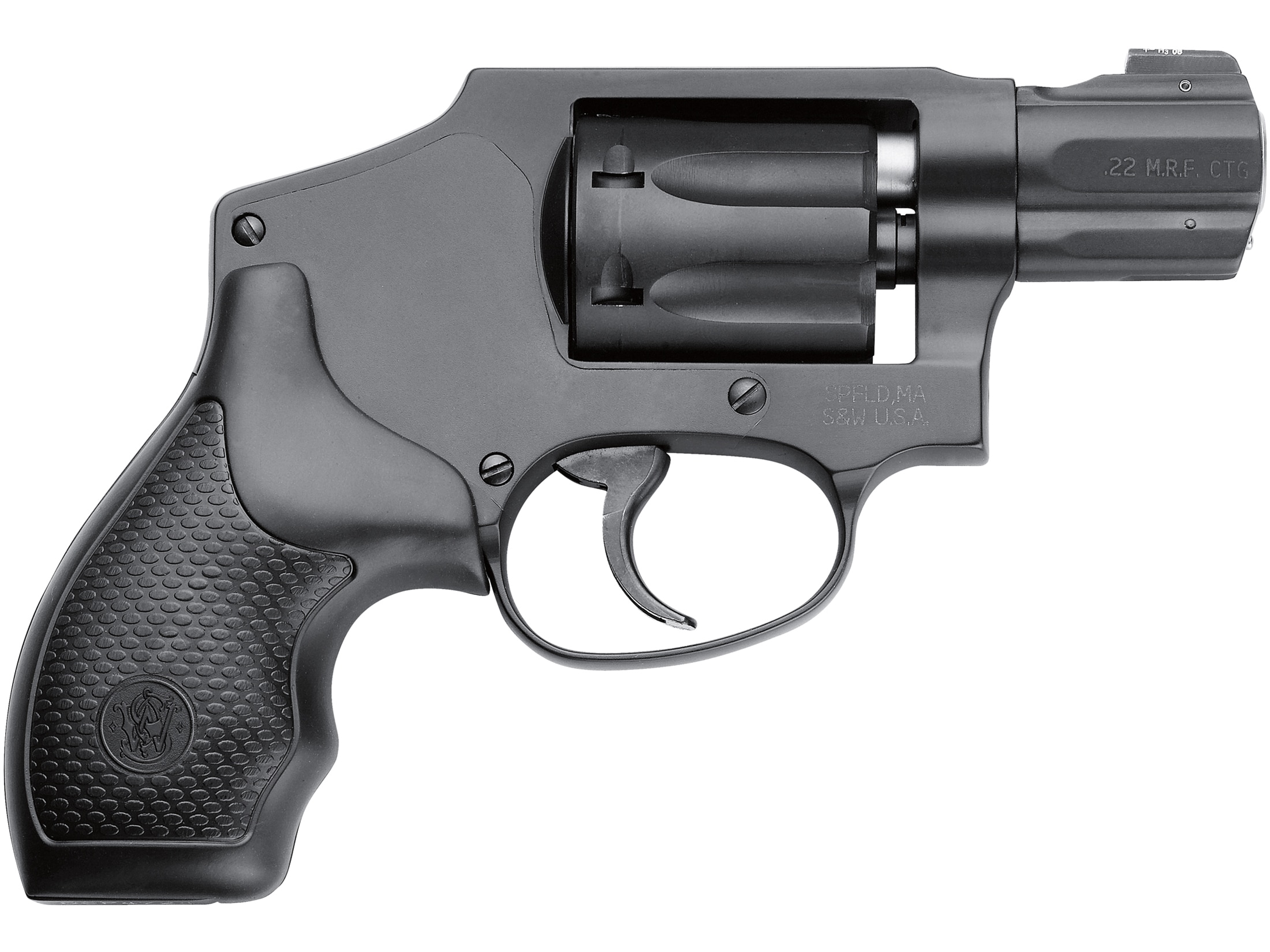 Image of Smith & Wesson 351 C Airlite 22 Winchester Magnum Rimfire (WMR) Revolver 1.875" Barrel 7-Round