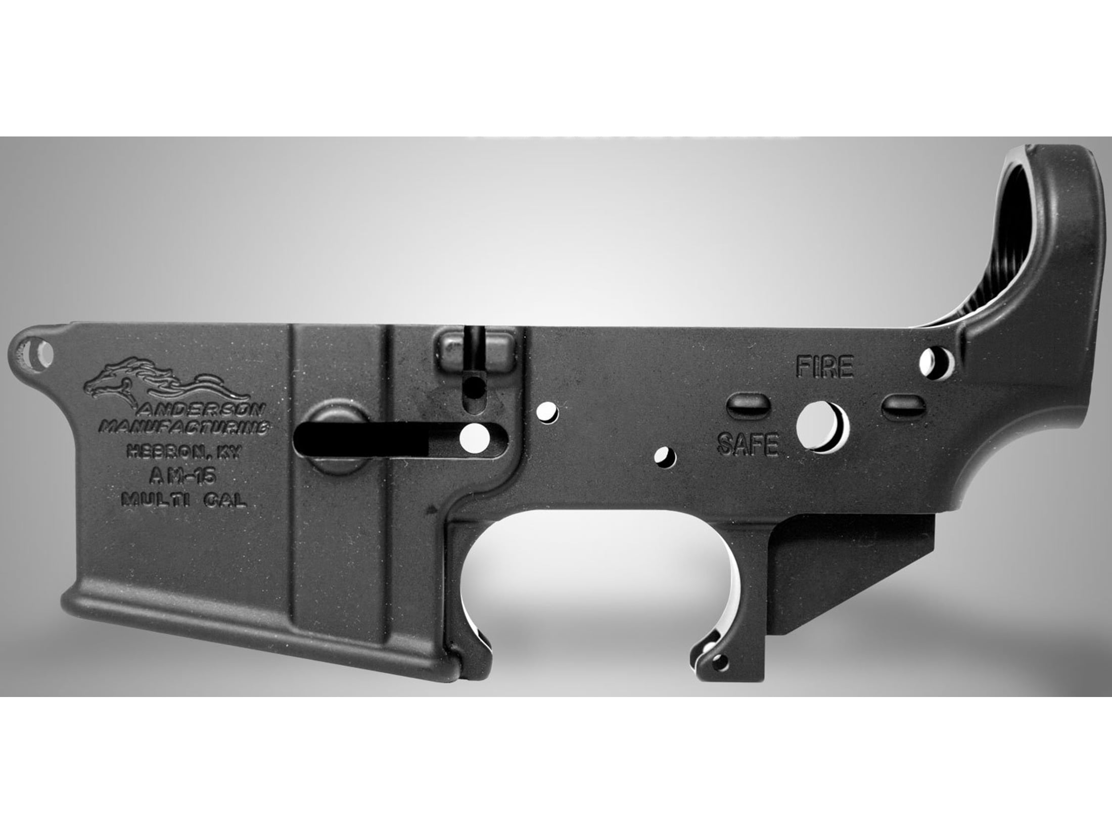 Image of Anderson AM-15 AR-15 Stripped Lower Receiver Aluminum Black
