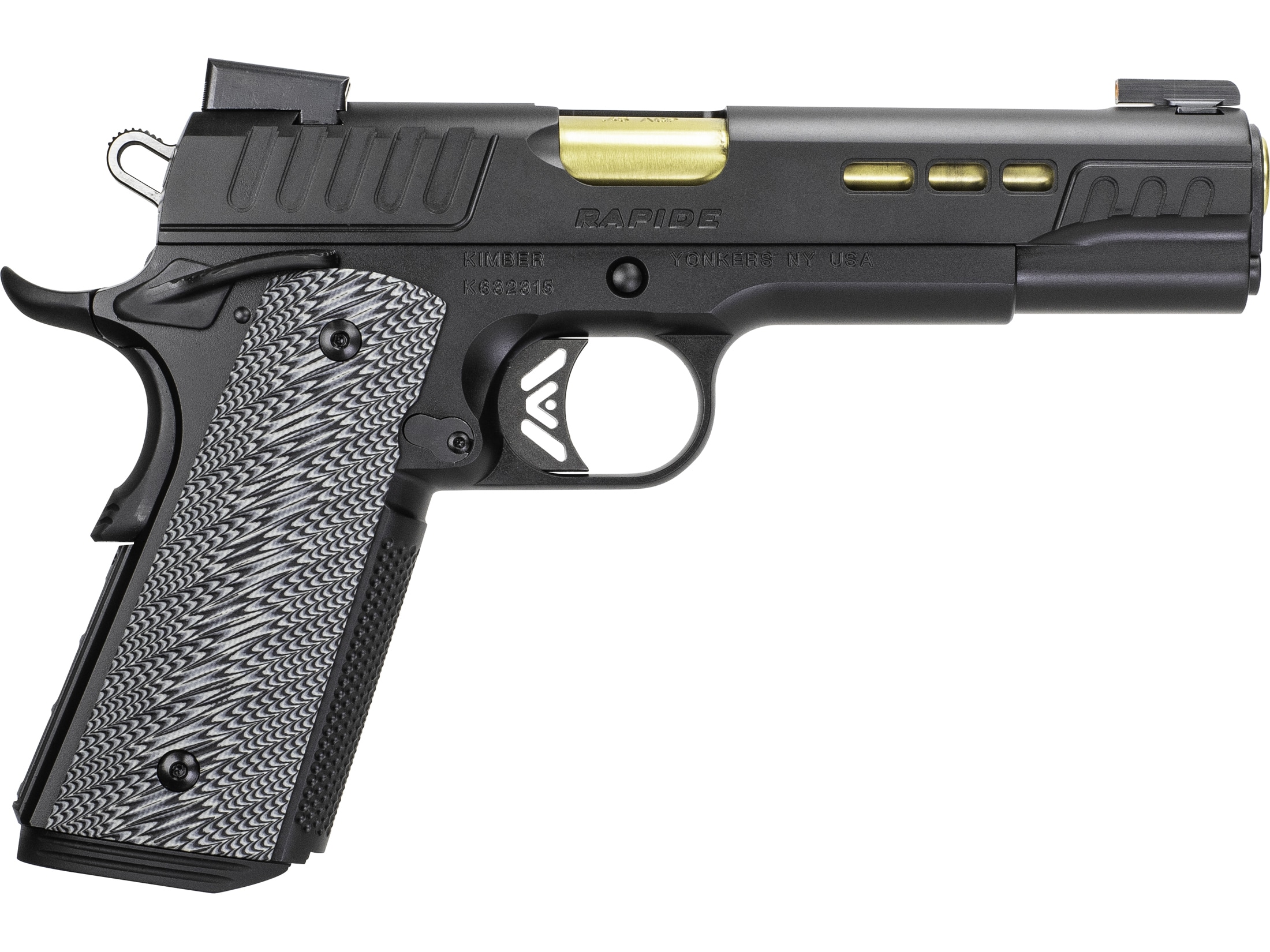 Image of Kimber Rapide, 45 ACP, 5", 8rd, Night Sights, Black