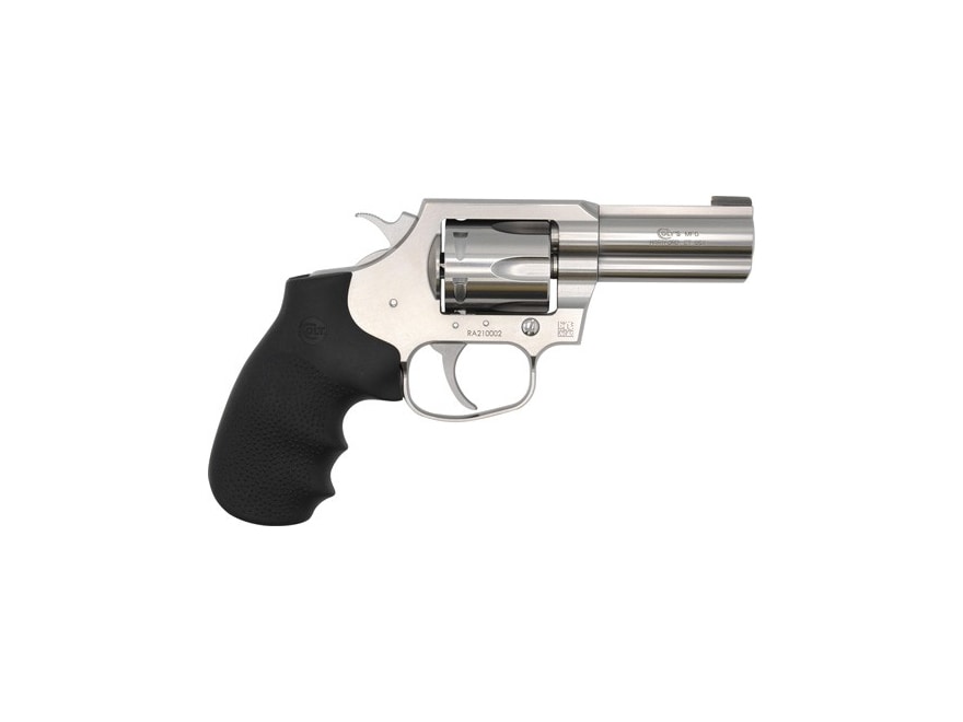 Image of Colt King Cobra Pistol 357 Magnum 3" Barrel, 6-Round Stainless Rubber Grip Black