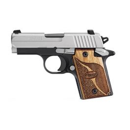 Image of Sig Sauer P938 SAS 9MM Two Tone with Night Sights 938-9-SAS-AMBI