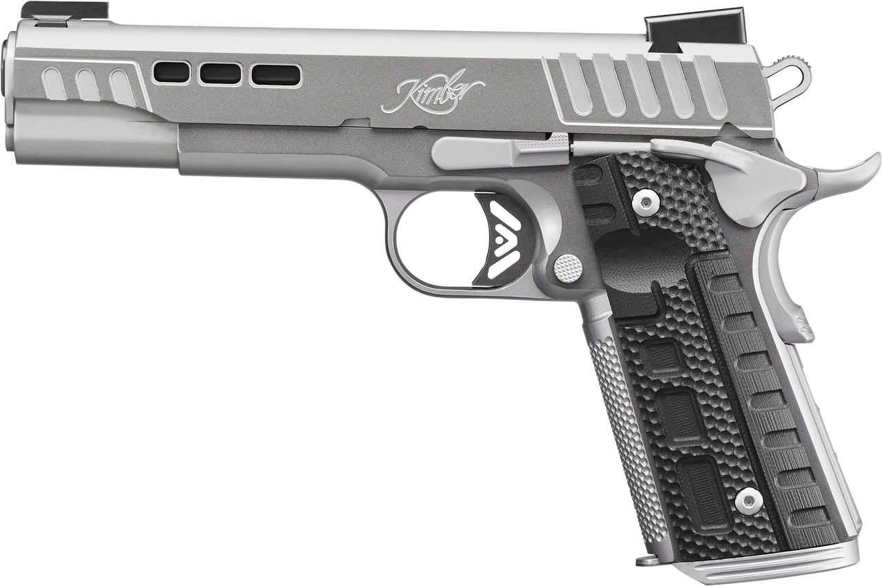 Image of Kimber Rapide Black Ice 10mm, 5" Barrel, Rapide G10 Grips, KimPro II, 8rd