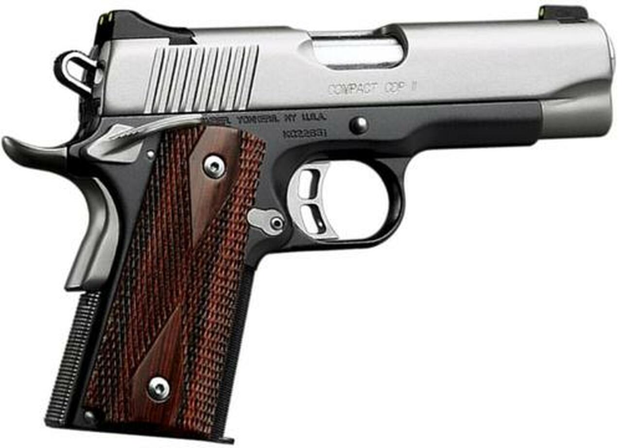 Image of Kimber Compact CDP II, 1911 45ACP, 4" Barrel, 7rd, CA Approved, NS
