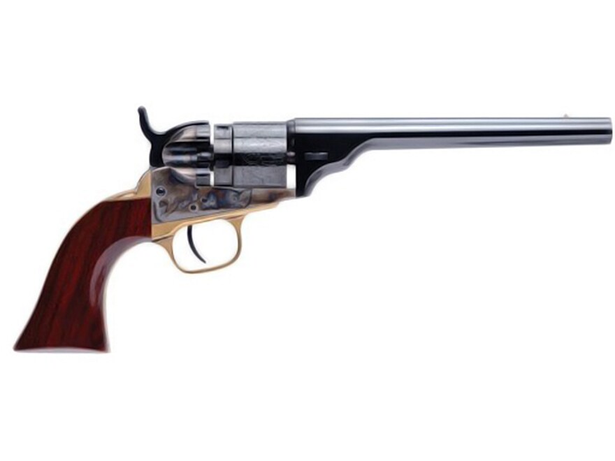 Image of Cimarron Model 1862 Revolver 380 ACP 6" Blue Barrel, 5-Round Case Colored Hardened Frame Walnut Grip