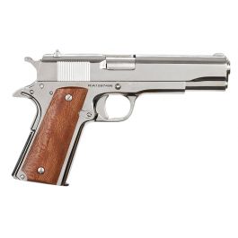 Image of Rock Island GI Standard FS 38 Super 9 Round Pistol, High Polished Nickel - 51814