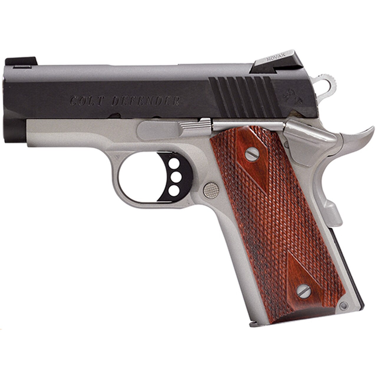 Image of Rock Island Rock Standard FS Two Tone 45 ACP 8 Round Pistol, Nickel - 51447