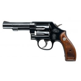 Image of Smith & Wesson Model 10 .38 Special +P 4" Revolver, Wood Grip - 150786