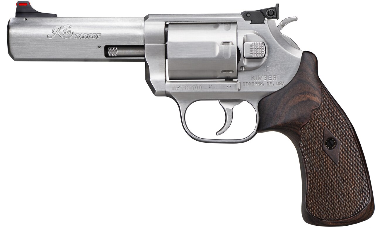 Image of Kimber K6s Target .357 Mag, 4" Barrel, Compact Target Adj. Sight, Stainless, 6rd