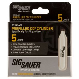Image of Sig Sauer CO2 Cylinder, 15 g, 5/pack - AC-12-5