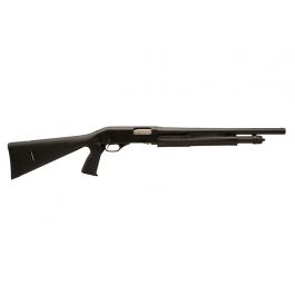 Image of Stevens 320 Security Pump Action 18.5" 12 Gauge Shotgun with Pistol Grip, Black - 19485