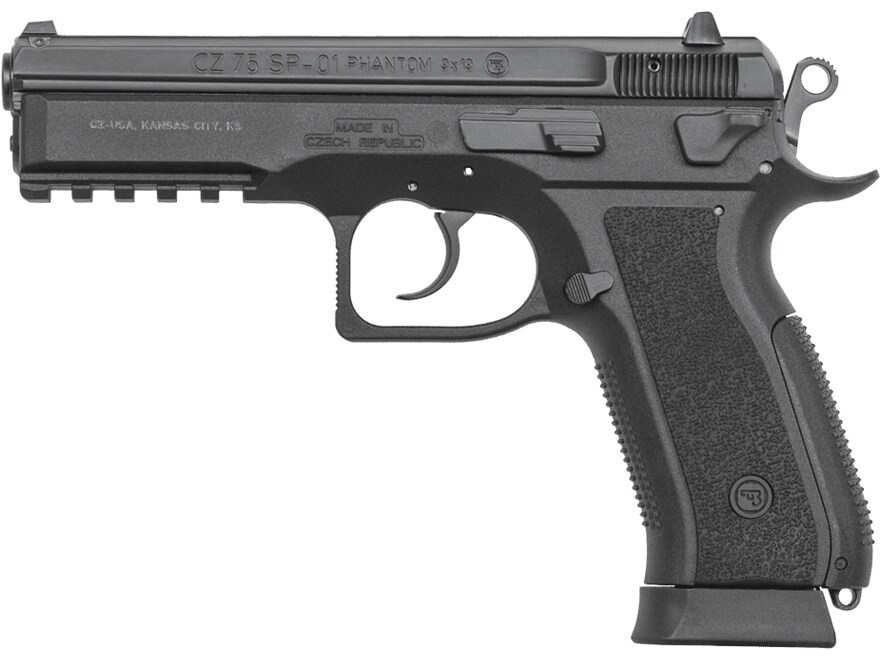 Image of CZ 75 SP-01 Phantom 9mm Black, , 18 rd