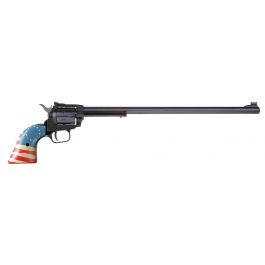 Image of EMF Company Alchimista III Pistol 357 Magnum 5.5" Octagon Barrel, 6-Round Color Case Hardened, Blue, Checkered Walnut Grip