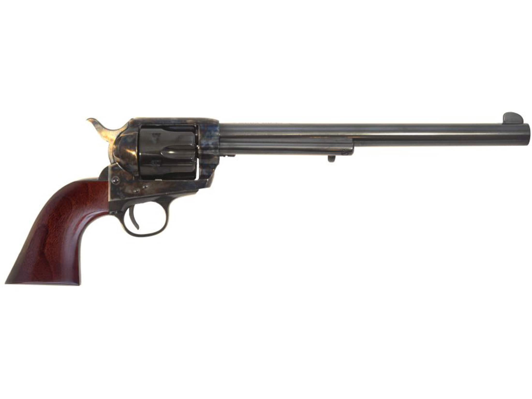 Image of Cimarron Wyatt Earp 45 Colt, 10" Barrel, Color Casehardened, Blued, Walnut, No Badge, 6rd