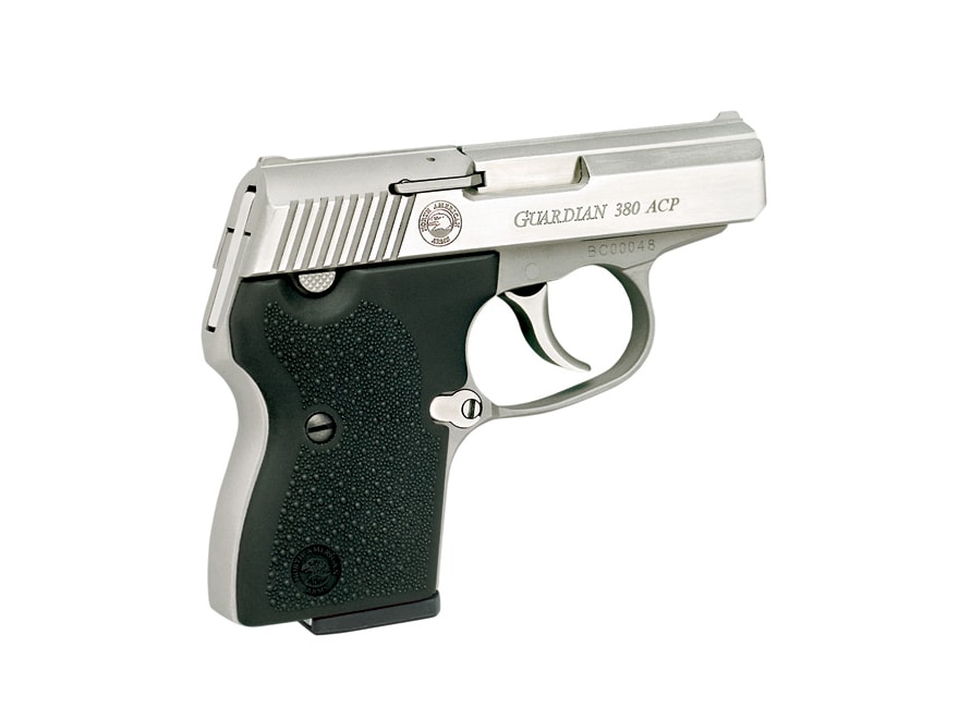 Image of North American Arms Guardian Pistol 380 ACP 2.5"Barrel, 6-Round Stainless, Synthetic Black Grip