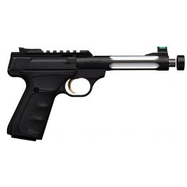 Image of Browning Buck Mark Plus Lite Flute UFX 22 LR Pistol 10 Round Blowback, Black - 051536490