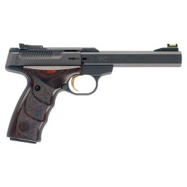 Image of Browning Buck Mark Plus Rosewood UDX 22 LR Pistol 10 Round Blowback CA Compliant, Blue - 051429490