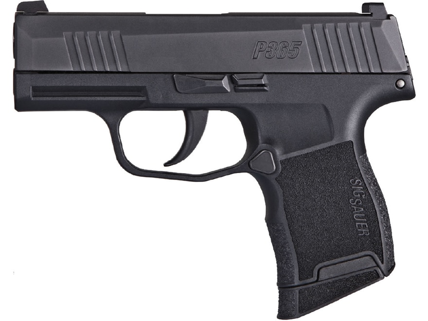 Image of Sig Sauer P365 Pistol 9mm Luger 3.1" Barrel X-RAY 3 Night Sights 10-Round Nitron Polymer Black