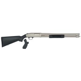 Image of Mossberg 590 Mariner 9 Shot 12 Gauge Pump-Action Shotgun, Black - 50299