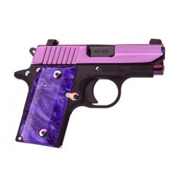 Image of Sig Sauer P238 PSP .380 ACP Pistol, Purple with Night Sights - 238380PSP