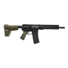 Image of PSA 10.5" Carbine-Length 5.56 NATO 1/7 Phosphate M-Lok MOE Shockwave Pistol, Olive Drab Green - 516447185