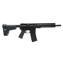 Image of PSA 10.5" Carbine-Length 5.56 NATO 1/7 Phosphate M-Lok MOE Shockwave Pistol, Gray - 516447251