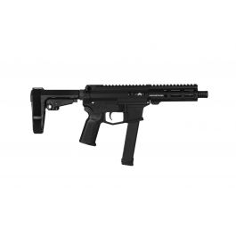 Image of Angstadt Arms UDP-9 9mm 6" Pistol with SBA3 Brace, Black - AAUDP09B06
