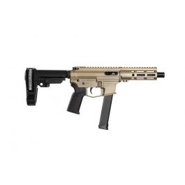 Image of Angstadt Arms UDP-9 9mm 6" Pistol with SBA3 Brace, Flat Dark Earth - AAUDP09BF6