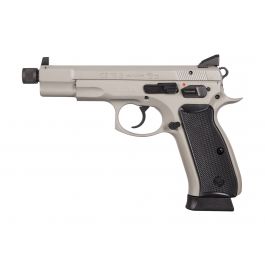 Image of CZ 75B Omega 9mm Pistol with Night Sights, Urban Gray - 91235