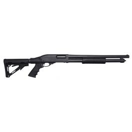 Image of Remington 870 Express Tactical 12 GA Pump Shotgun with 6-Position Stock, Black - 81212