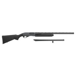 Image of Remington 870 Express Synthetic Field and Home Combo 12 GA Shotgun, Black - 81291