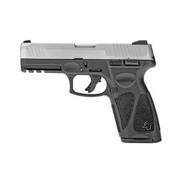 Image of Taurus G3 9mm Pistol, Black Frame Stainless Slide - 1-G3949