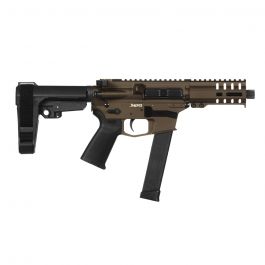 Image of CMMG Banshee 300 MkGs .45 ACP AR Pistol, Cerakote Bronze - 45A691C-MB