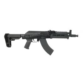 Image of PSA AK-P MOE SBA3 Pistol with Side Rail, Black