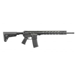 Image of Ruger AR-556 MPR 5.56 NATO 18" 30rd Rifle, Black - 8514