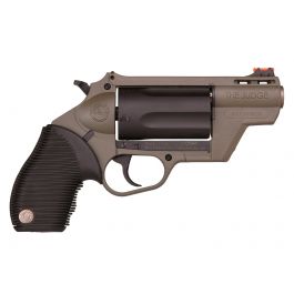 Image of Taurus Judge Public Defender 5rd 2" 410 Bore/45LC Revolver, OD Green - 2-441021ODG