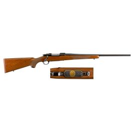 Image of Ruger 50th Anniversary Hawkeye 4rd 22" 243 Win Rifle, Wood Stock - 47190