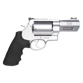 Image of Smith & Wesson Model 500 3.5" 5rd 500 S&W Magnum Revolver w/ HI VIZ Sights, Stainless Steel - 11623