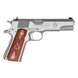 Image of Springfield Armory 1911 5" .45 ACP Stainless Steel Full Size Pistol