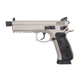 Image of CZ 75 SP01 Tactical 9mm Suppressor-Ready Pistol with Night Sights, Urban Grey - 91253