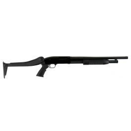 Image of Mossberg Maverick 88 - Security with Top-Folding Stock - 6 Shot 12 Gauge Pump-Action Shotgun, Black - 31027